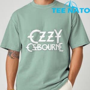 Ozzy Osbourne White Logo T Shirt 2