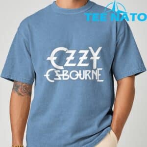 Ozzy Osbourne White Logo T Shirt 3