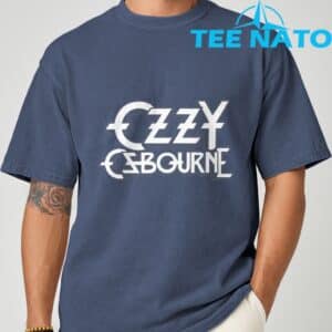 Ozzy Osbourne White Logo T Shirt 4