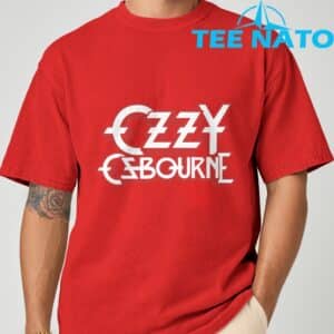 Ozzy Osbourne White Logo T Shirt 7