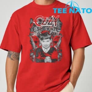 Ozzy Osbourne Young Ozzy Demon T Shirt 8