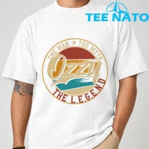 Ozzy The man the myth the legend T Shirt 6