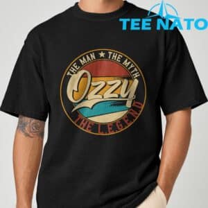 Ozzy The man the myth the legend T Shirt 7