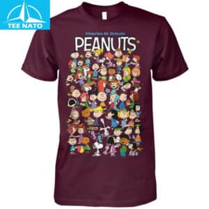 Peanuts Gang Character Medley T Shirt3