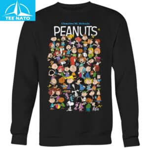 Peanuts Gang Character Medley T Shirt5