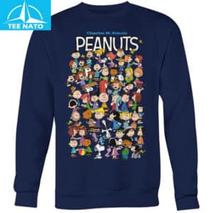 Peanuts Gang Character Medley T Shirt6