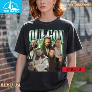 Qui Gon Jinn Star Wars Prequel Movie Jedi Master Shirt3