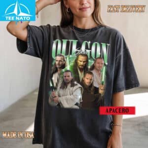 Qui Gon Jinn Star Wars Prequel Movie Jedi Master Shirt4