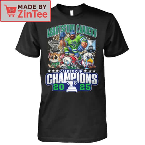 Abbotsford Canucks Champions Calder Cup AHL 2025 Shirt