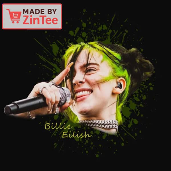 Billie Eilish Neon Splash shirt