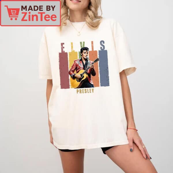 Elvis Presley Retro Rock and Roll Shirt