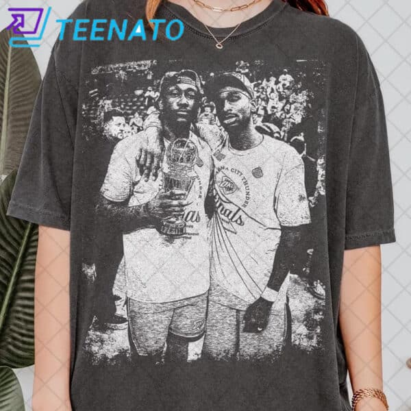 Jalen Williams And Shai Gilgeous Alexander Celebration Shirt