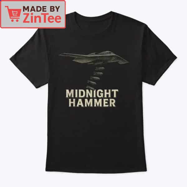 Midnight Hammer B2 Bomber with Bombs Shirt