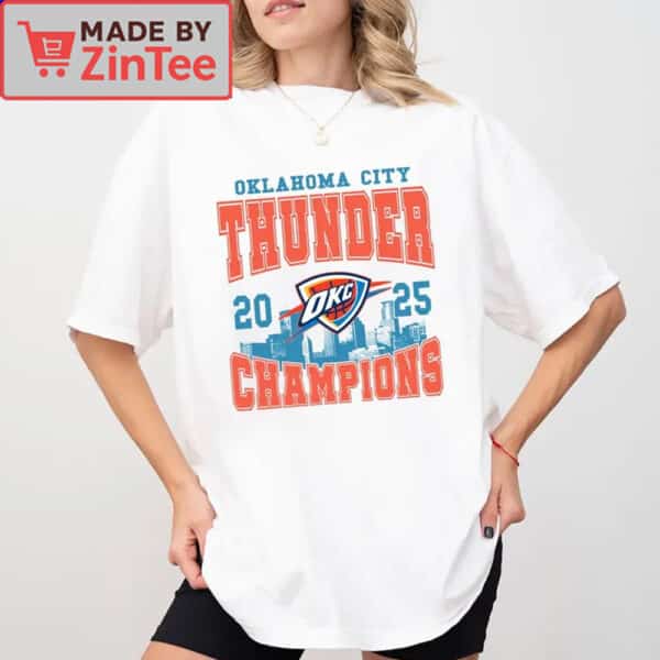 Oklahoma City 2025 NBA Champions Shirt