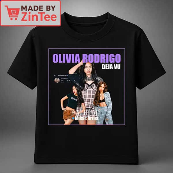 Olivia Rodrigo Deja Vu Album shirt