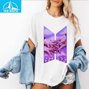 BTS Army Purple Unity Hands Shirt3