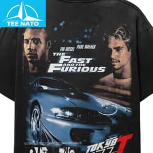 Fast Furious Tokyo Drift Paul Walker Movie Poster Shirt2