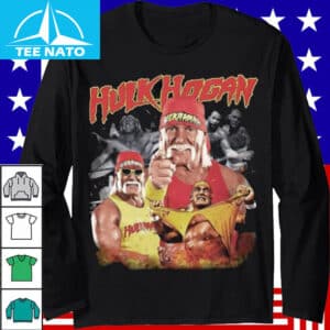Hulk Hogan Iconic Era Photo Collage Wrestling Shirt2