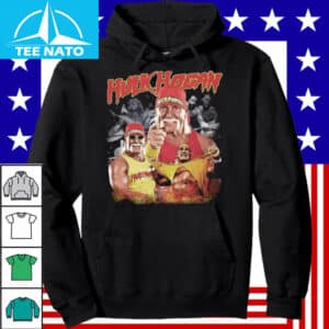 Hulk Hogan Iconic Era Photo Collage Wrestling Shirt3
