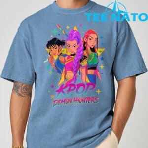 Kpop Demon Hunters Inspired Pop Art T Shirt 4