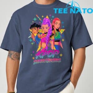 Kpop Demon Hunters Inspired Pop Art T Shirt 5