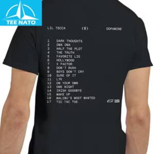 Lil Tecca CD Dopamine Album Tracklist Tour Shirt2