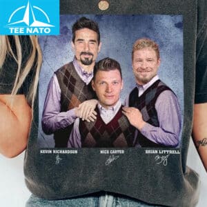 Nick Carter Brian Littrell Kevin Richardson Shirt1