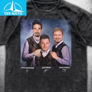 Nick Carter Brian Littrell Kevin Richardson Shirt2
