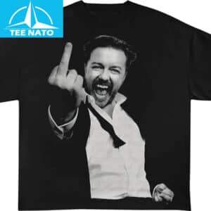 Ricky Gervais Middle Finger Shirt