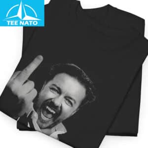 Ricky Gervais Middle Finger Shirt1
