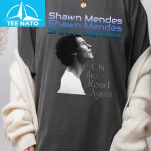 Shawn Mendes On The Road Again Pop Music Shirt