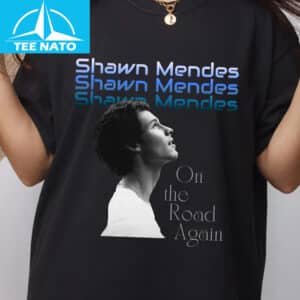 Shawn Mendes On The Road Again Pop Music Shirt1